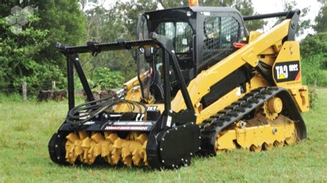 skid steer with mulcher for sale|used skid steer forestry mulcher.